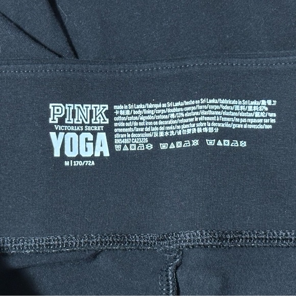 Victoria’s Secret Sport Black Yoga Pants Leggings Medium - Picture 6 of 6